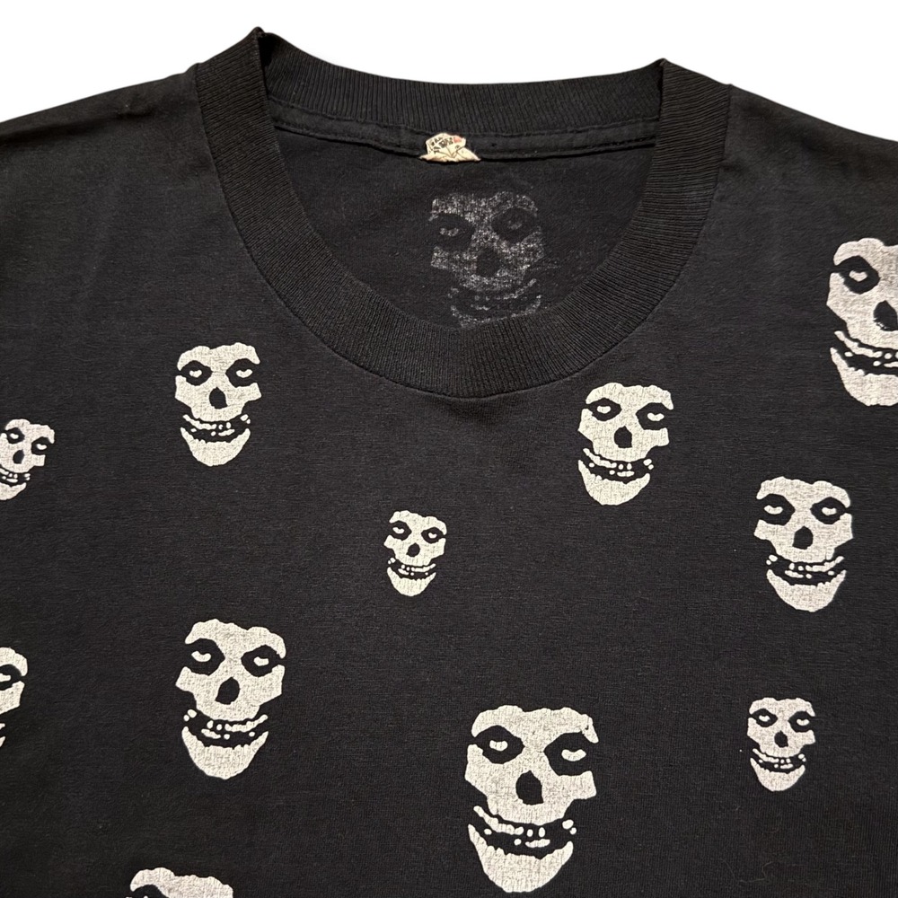 Vintage Rare Misfits Crimson Ghost Skull Single Stitch T-Shirt‎ XL Screen Stars